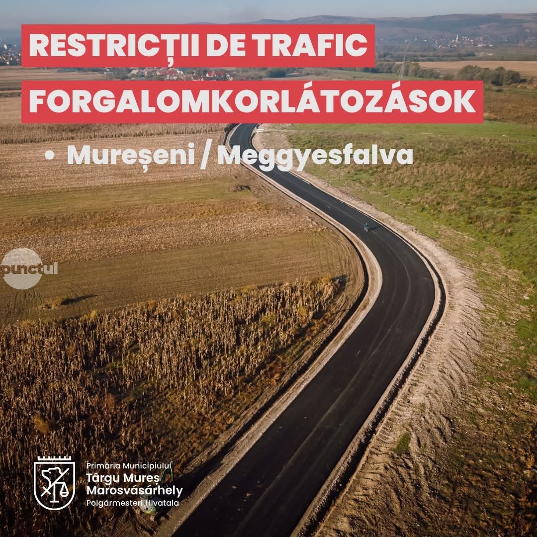 Se asfaltează prelungirea străzii Mureșeni