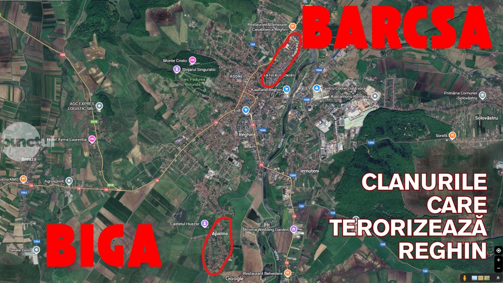 Clanurile Barcsa și Biga din Reghin s-au tăiat cu macetele în fața a 500 de reghineni. De 3 zile IPJ Mureș nu suflă nicio vorbă!