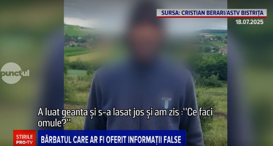 Ciobanul care a anunțat că s-a întâlnit cu Emil Gânj a mințit pentru recompensa de 5.000 de euro