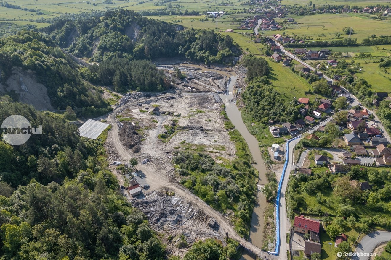 A fost prelungită starea de alertă la Praid pentru încă 30 zile