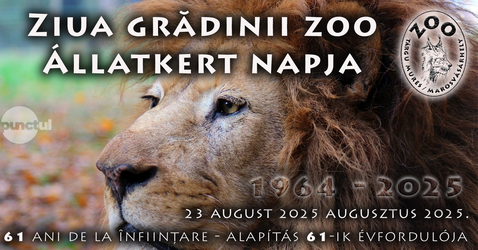 Grădina Zoologică din Târgu Mureș aniversează sâmbătă 61 de ani