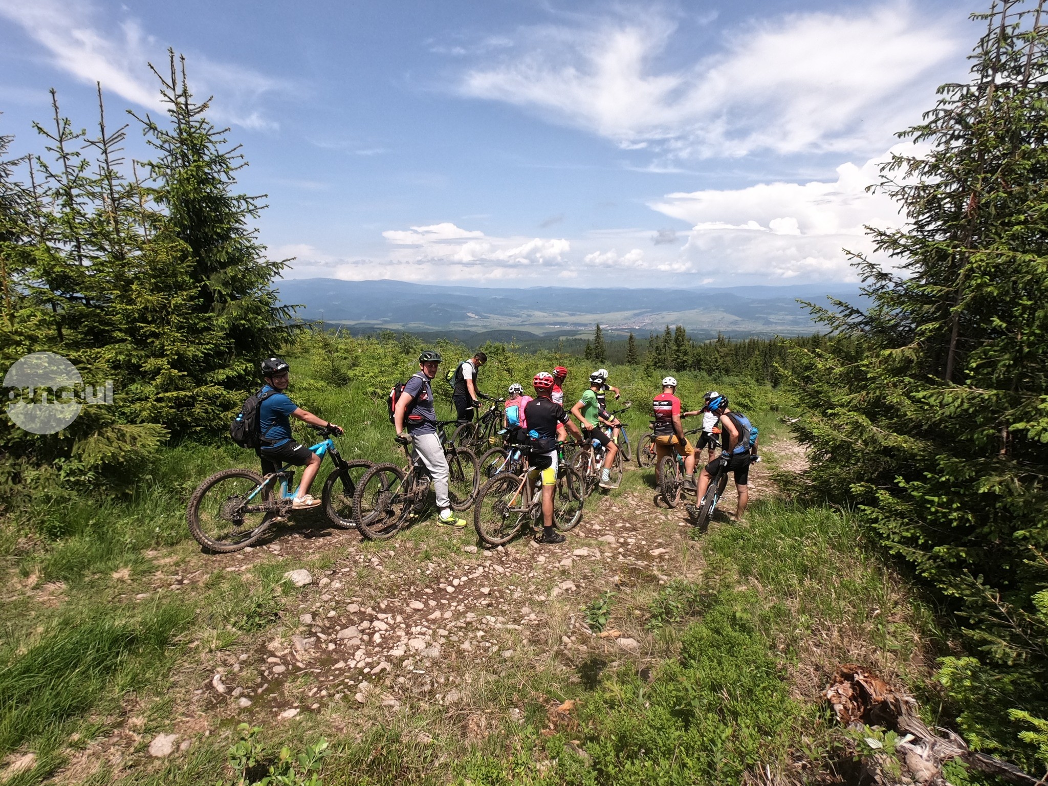Tradiționalul tur de biciclete având ca destinație Vârful Piatra Caprei din Munții Gurghiu