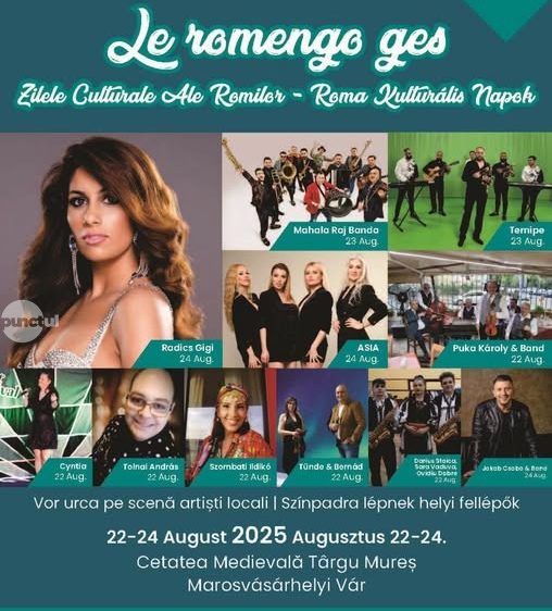 Zilelor Culturale ale Romilor în acest weekend la Târgu Mureș