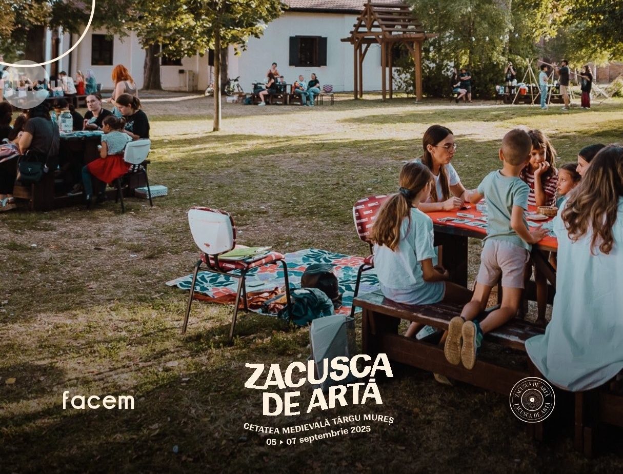 Vita de Vie Acu2tic Duo vine la Zacusca de Artă din Cetate pe 7 septembrie