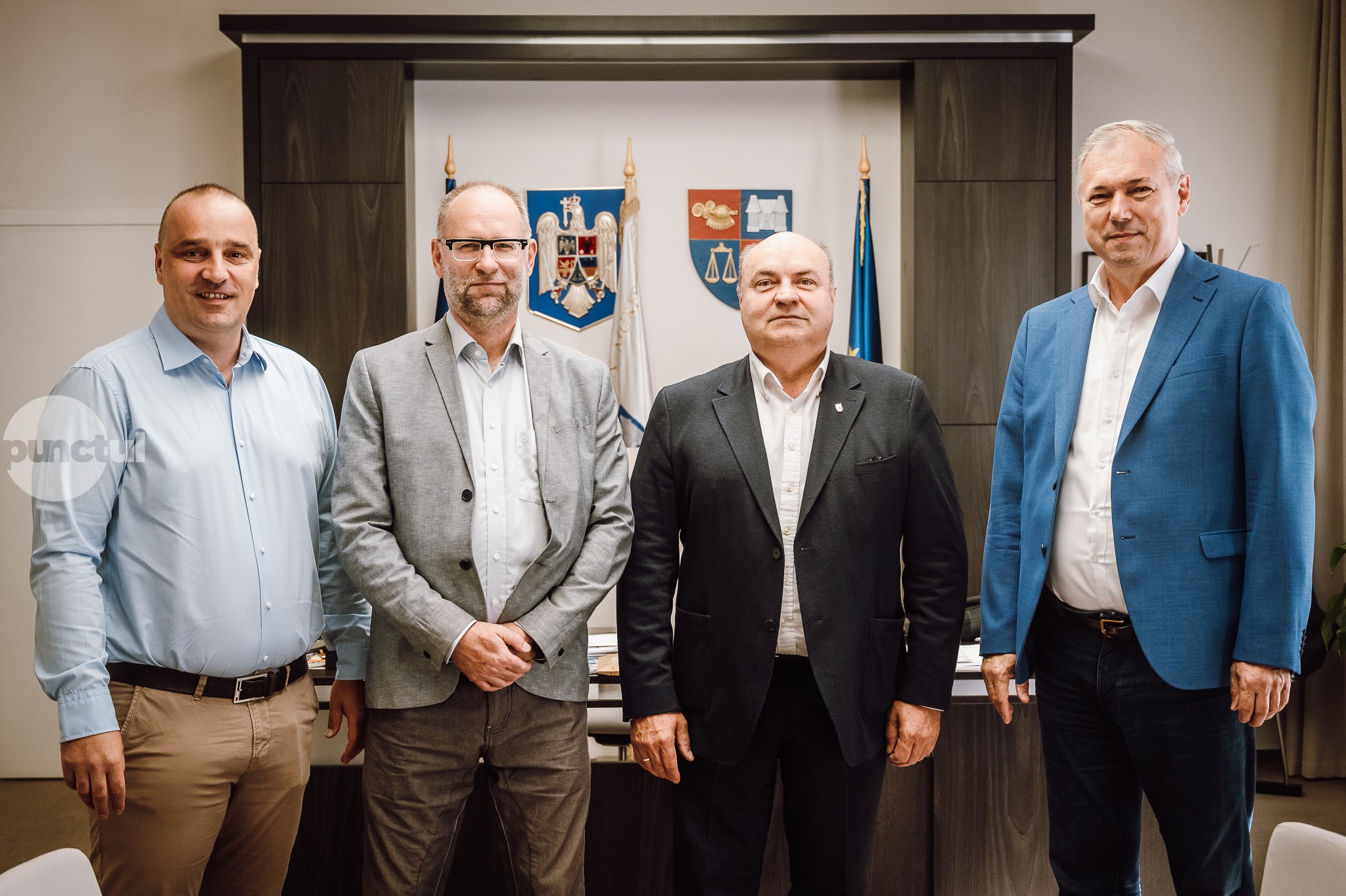 Delegație din județul Győr-Moson-Sopron în vizită la Târgu Mureș