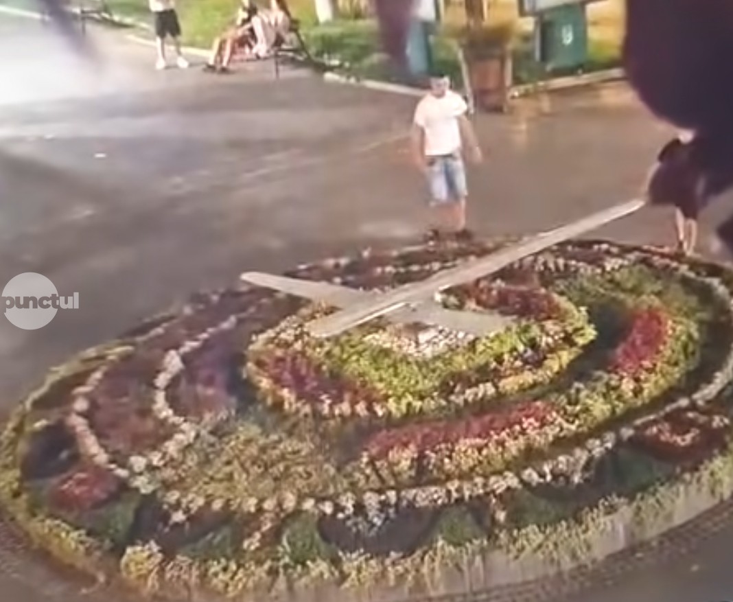Doi tineri, amendați de polițiștii locali pentru vandalizare (video)