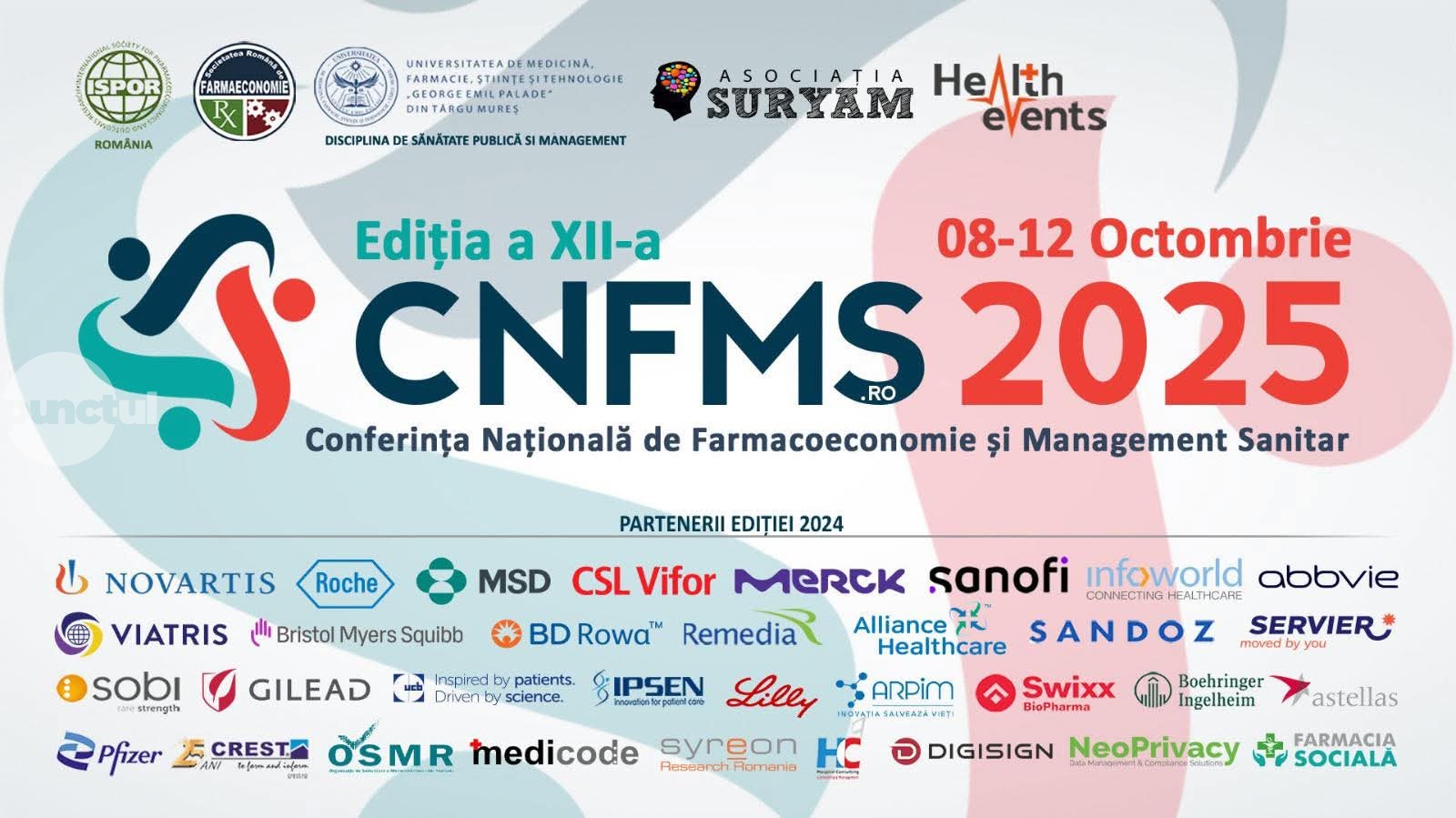A XII-a ediție a Conferinței Naționale de Farmacoeconomie și Management Sanitar la Târgu Mureș