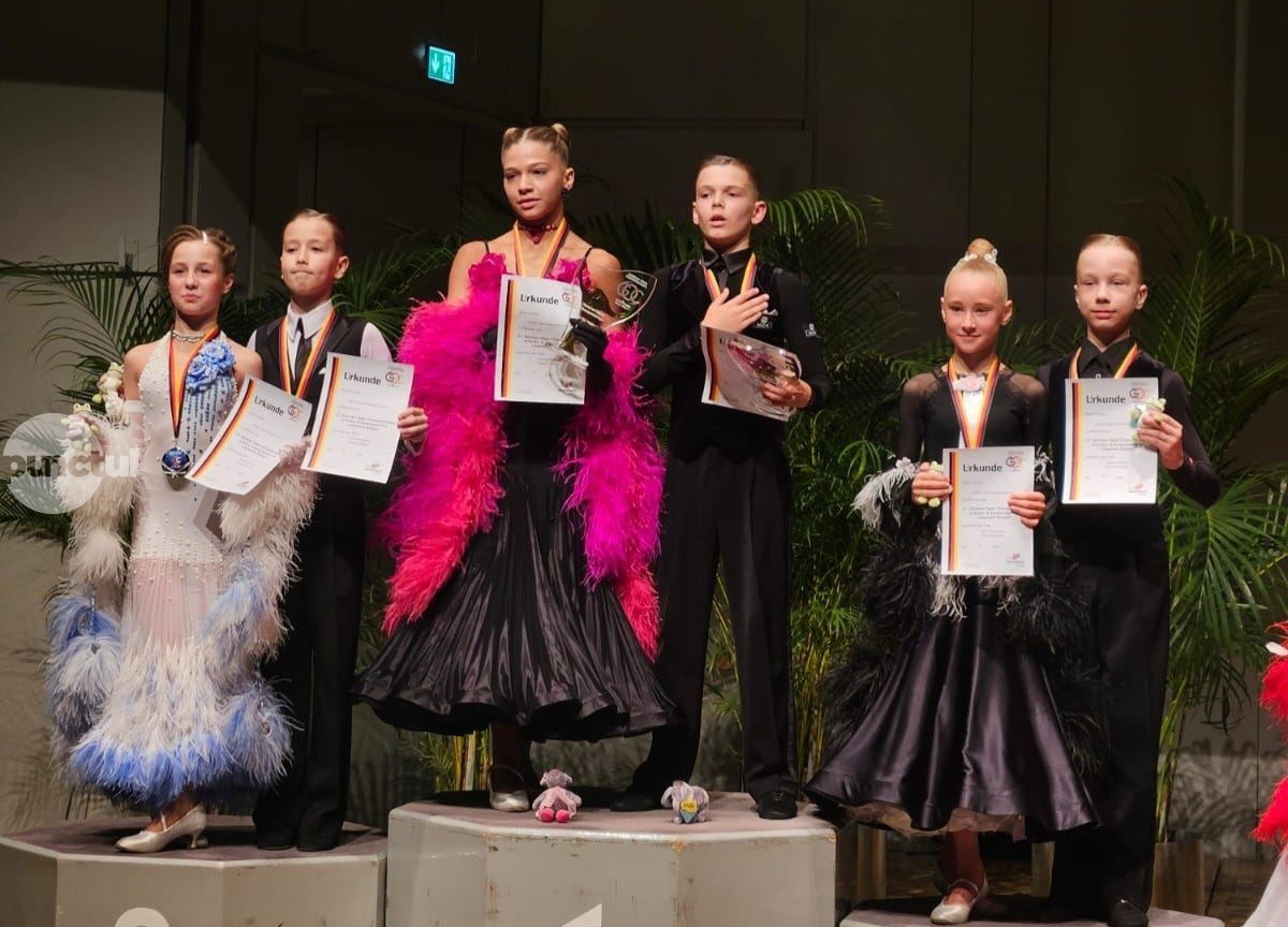 România, pe podium la German Open Championships: locul 2 pentru Ronin Moldovan și Zsófia Gombos în finala Junior I Standard