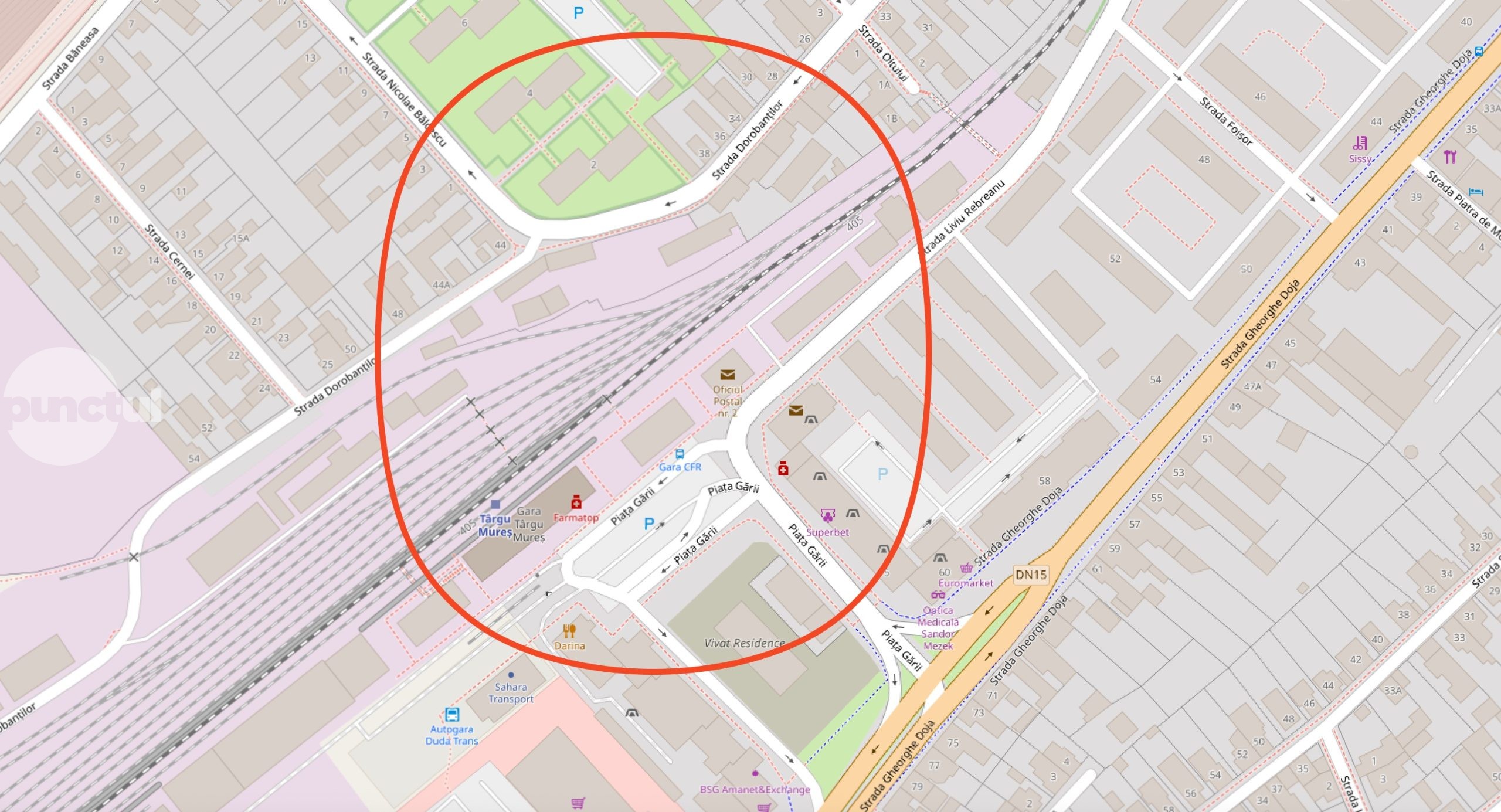 Pasaj subteran în zona Gării din Târgu Mureș: Primăria a cerut acordul de mediu