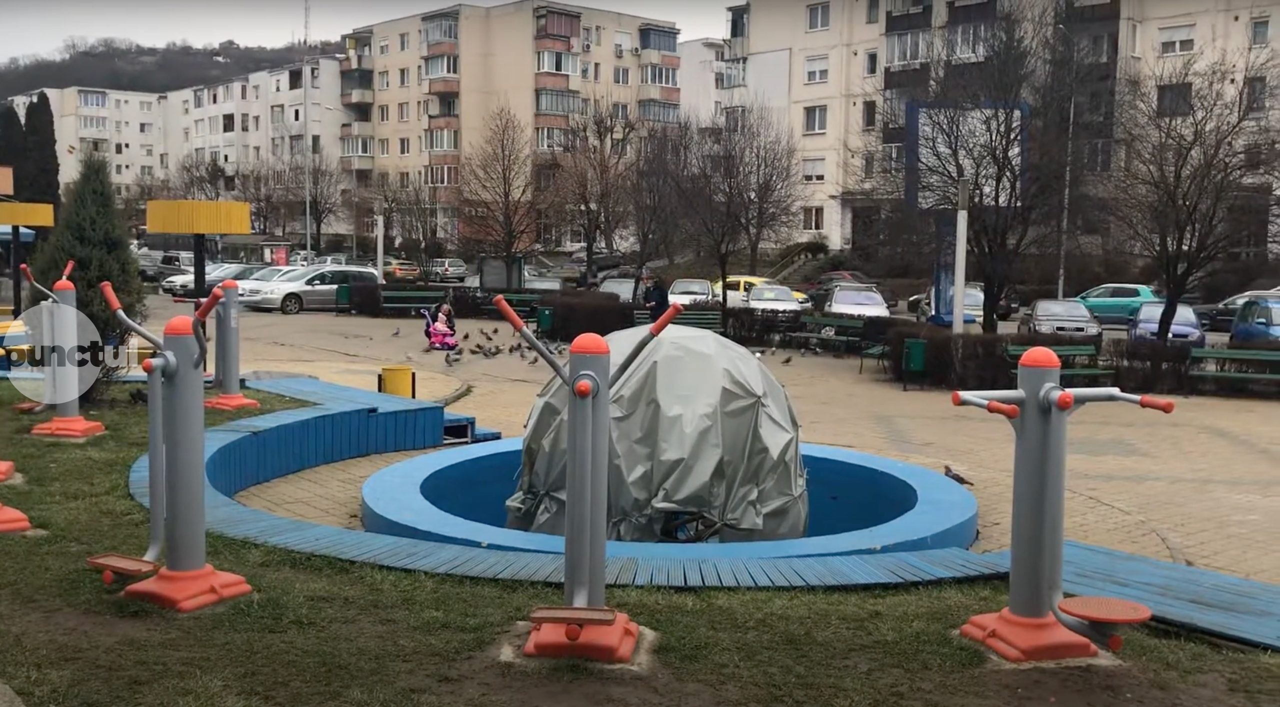 Parcare securizată pentru 25 de biciclete, în Parcul Diamant, în valoare de 80.000 de euro