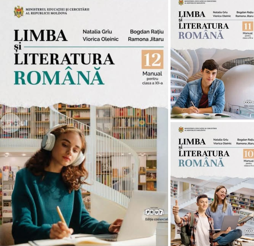 Mureșeanul Bogdan Rațiu în echipa de autori a tuturor manualelor de română din Republica Moldova