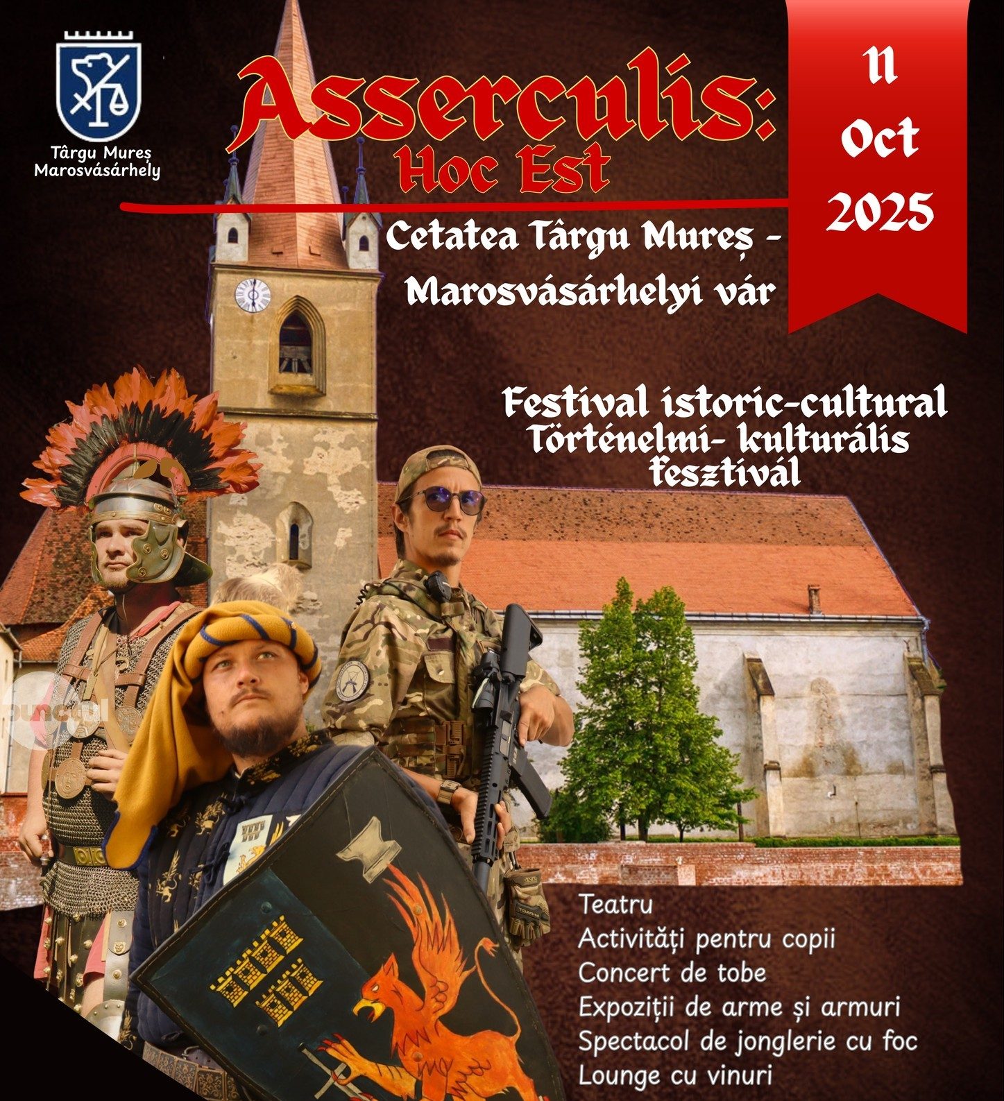 Istoria prinde viață la Târgu Mureș cu Asserculis