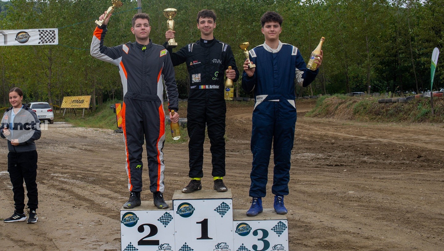 Bogáti Arthúr cucerește două titluri naționale în Campionatul Național de Super Raliu (video)