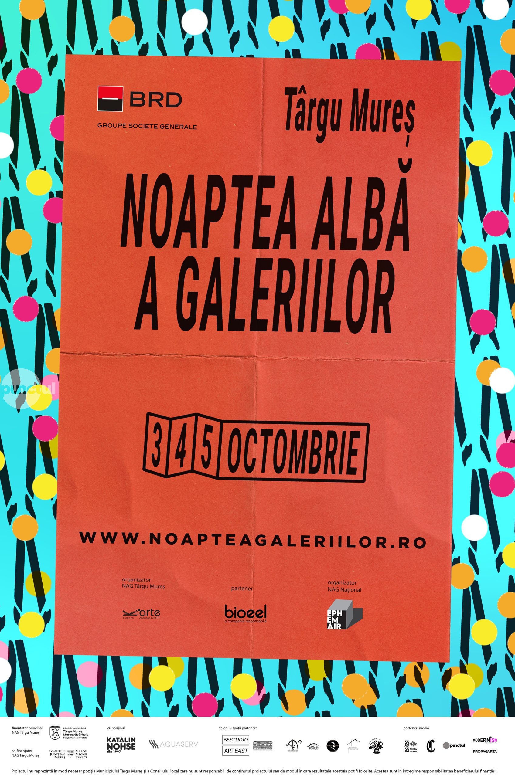 Noaptea Albă a Galeriilor (NAG) revine la Târgu Mureș în acest weekend