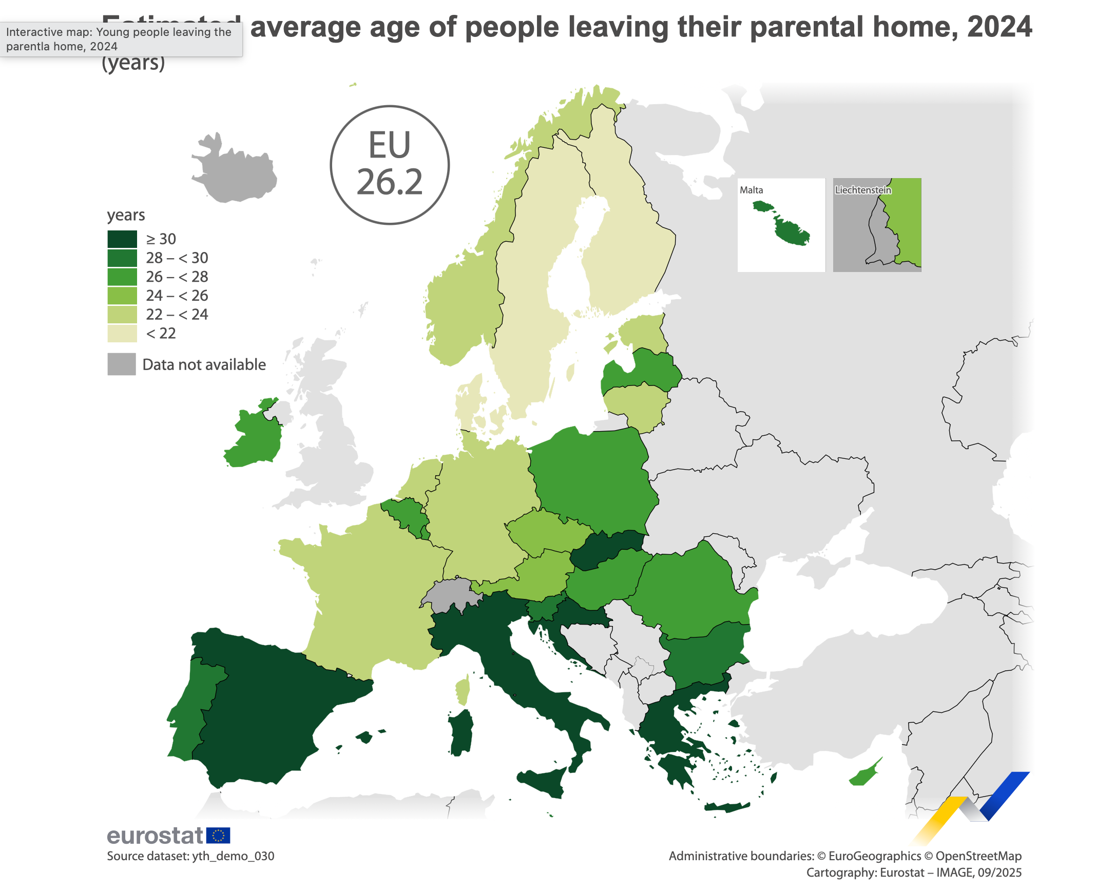 Românii părăsesc casa părintească la 26,2 ani, mai repede decât croații, mai târziu decât nordicii