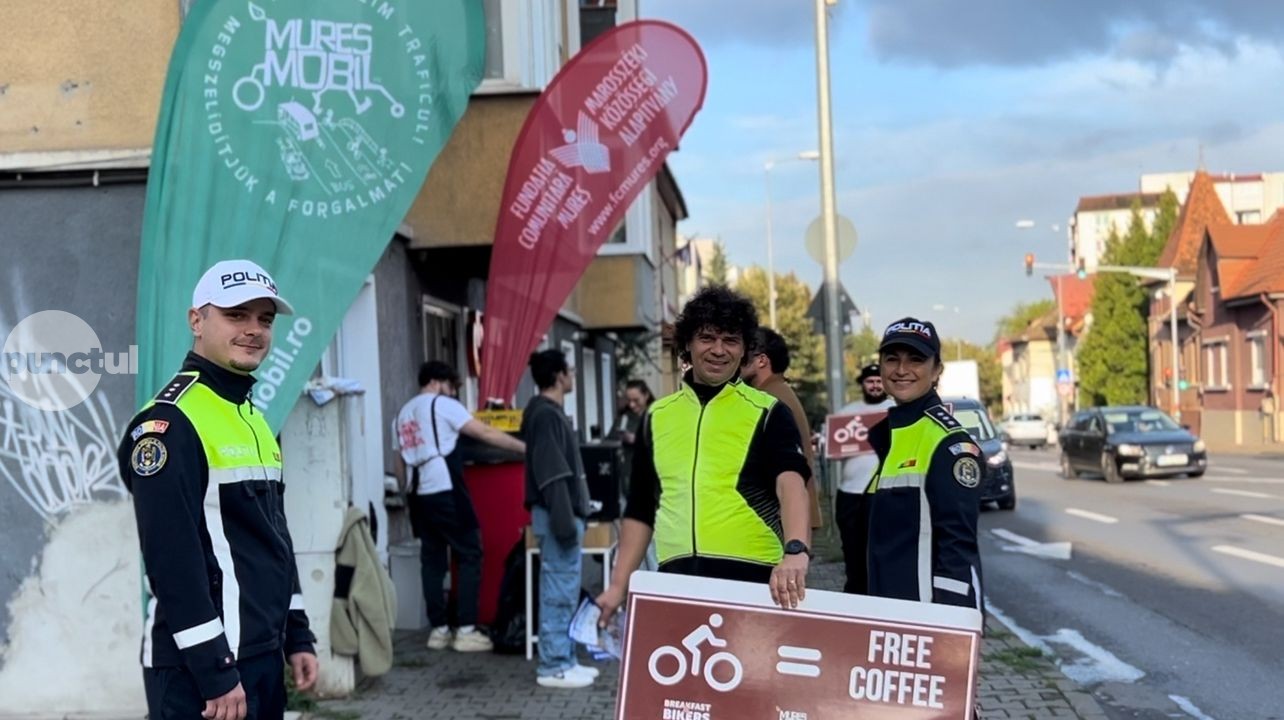Evenimentul „Breakfast 4 Bikers – Mic Dejun pentru Bicicliști” continuă și în acest an, în municipiul Târgu Mureș