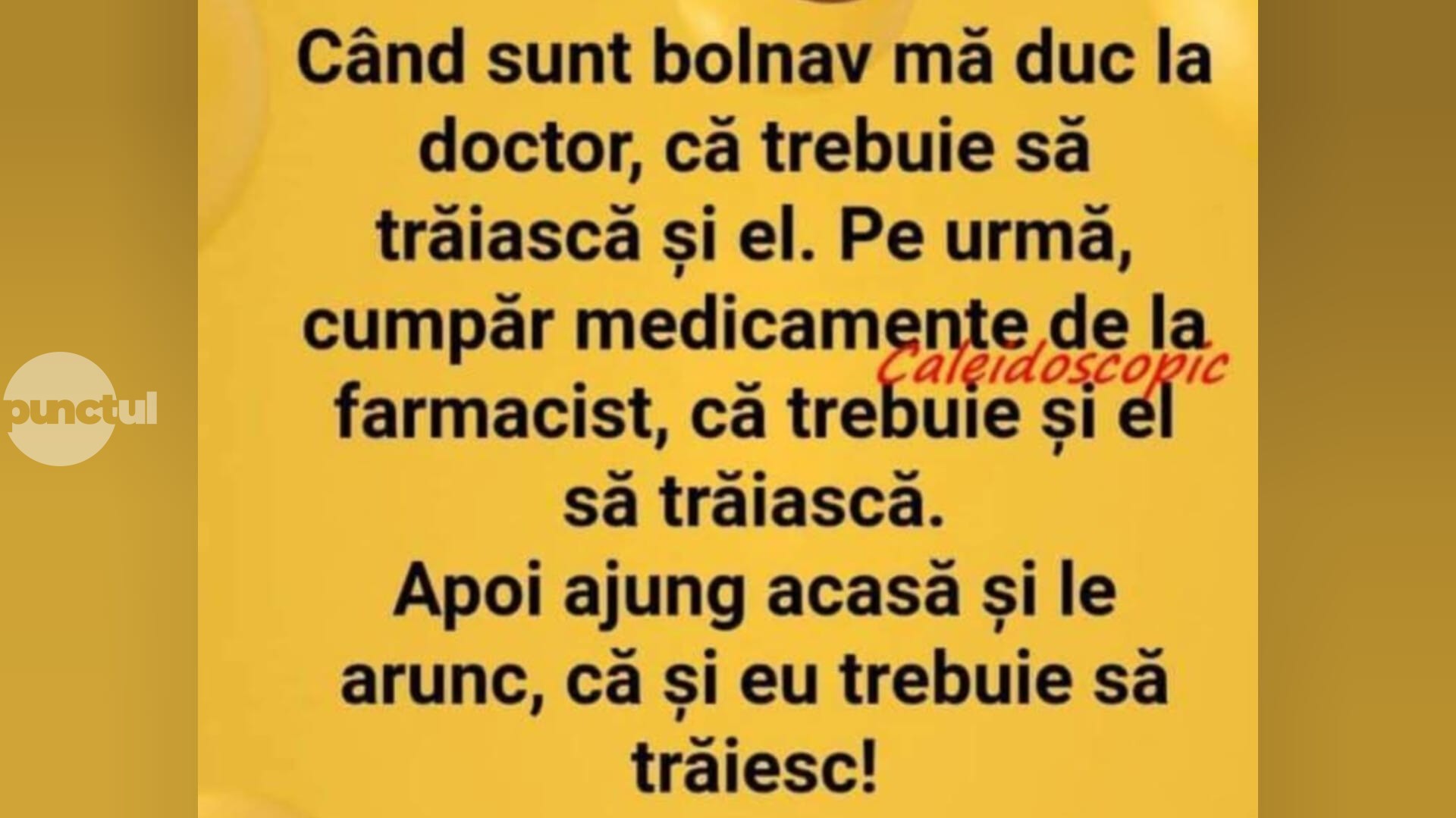 Gluma săptămânii