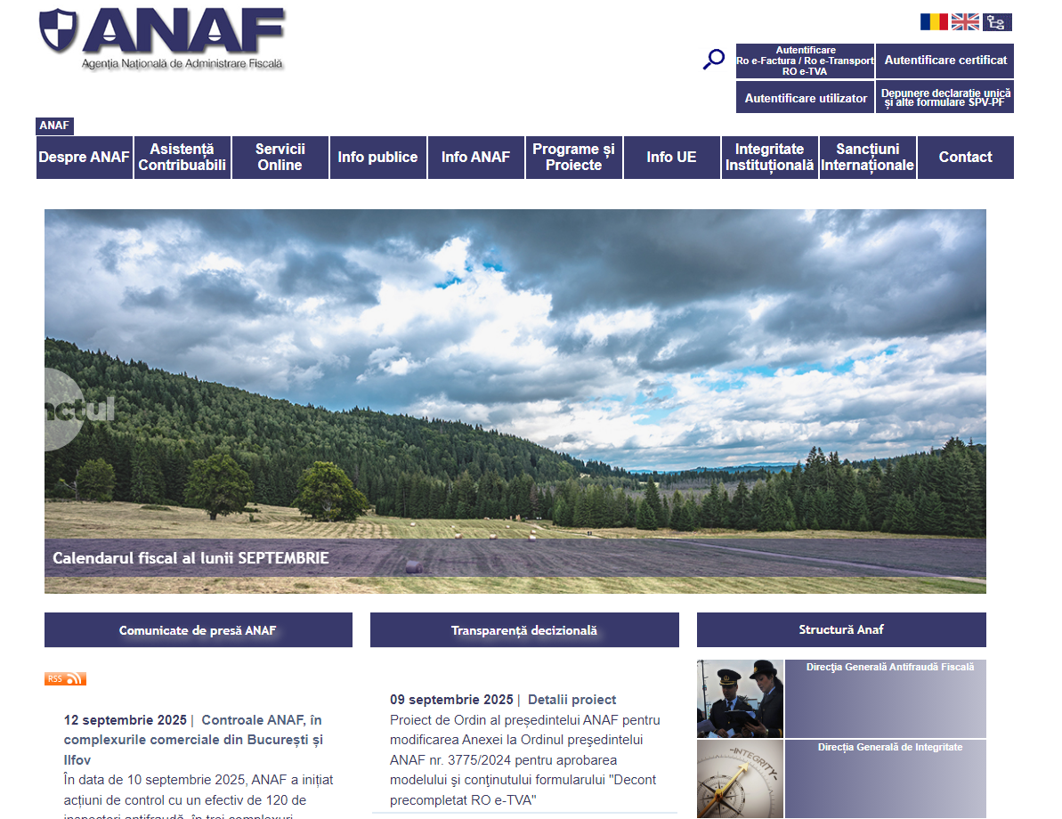 E-Birocrația: Site-ul ANAF care îți mănâncă zilele!