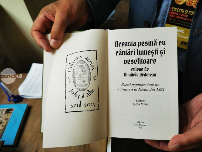 Două volume de folclor din 1791 şi 1831, transliterate de un muzeograf pensionar, îl detronează pe Vasile Alecsandri