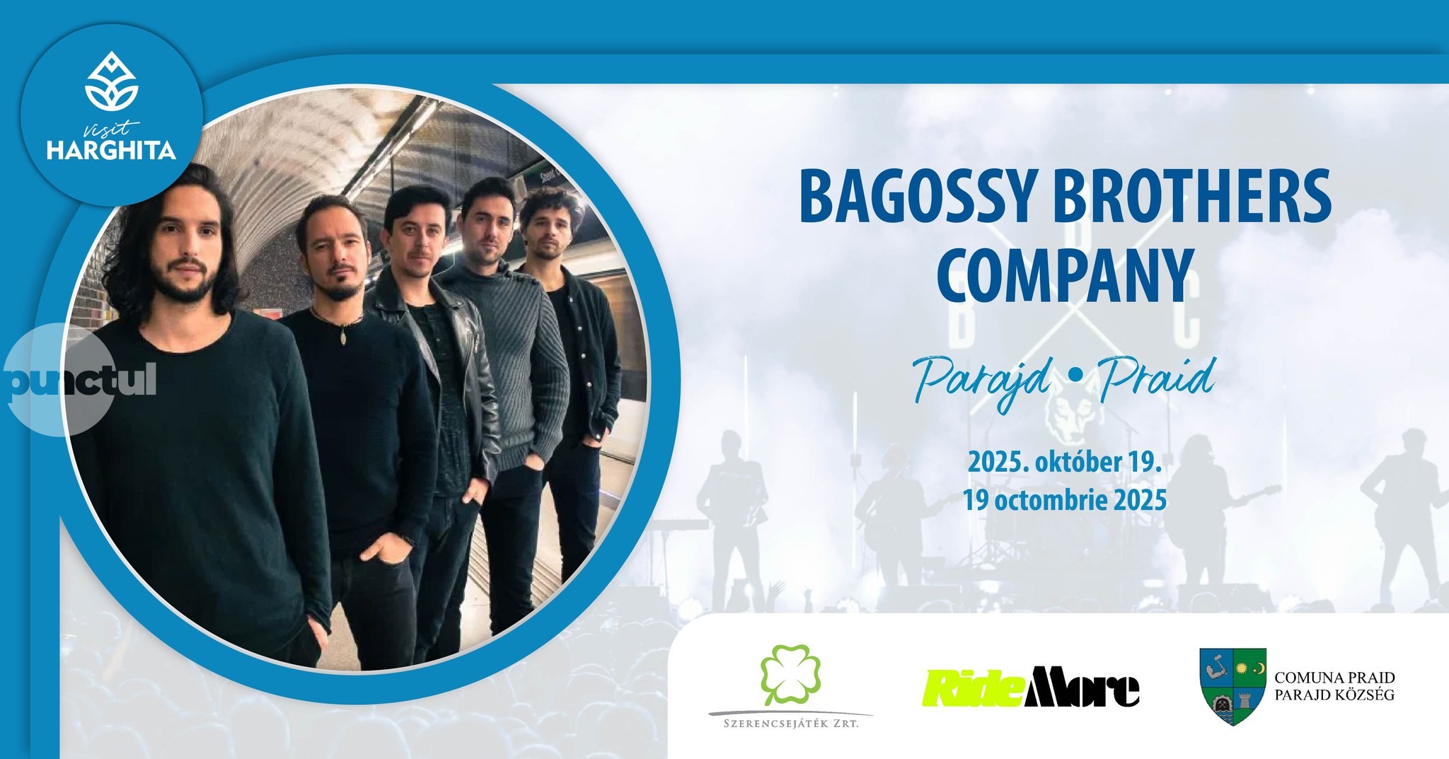 Concert spectaculos Bagossy Brothers Company la Praid