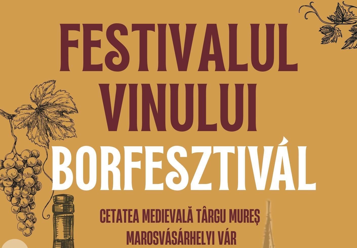 Festivalul vinului în Cetatea din Târgu Mureș