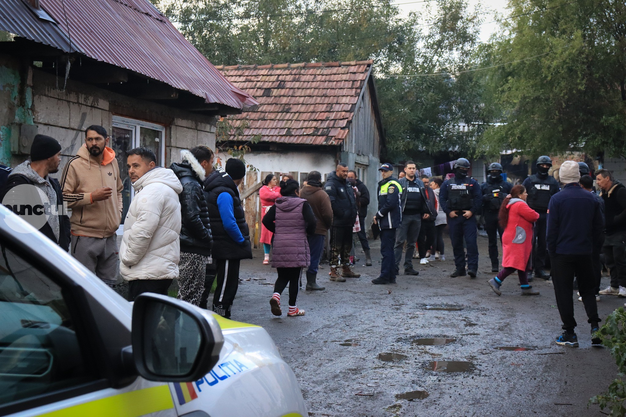 (Video) Acțiuni de amploare ale Poliției în Reghin și Sighișoara