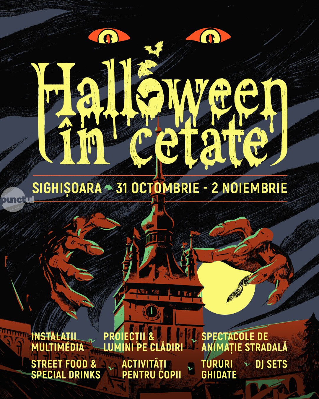 Halloween în Cetatea din Sighișoara