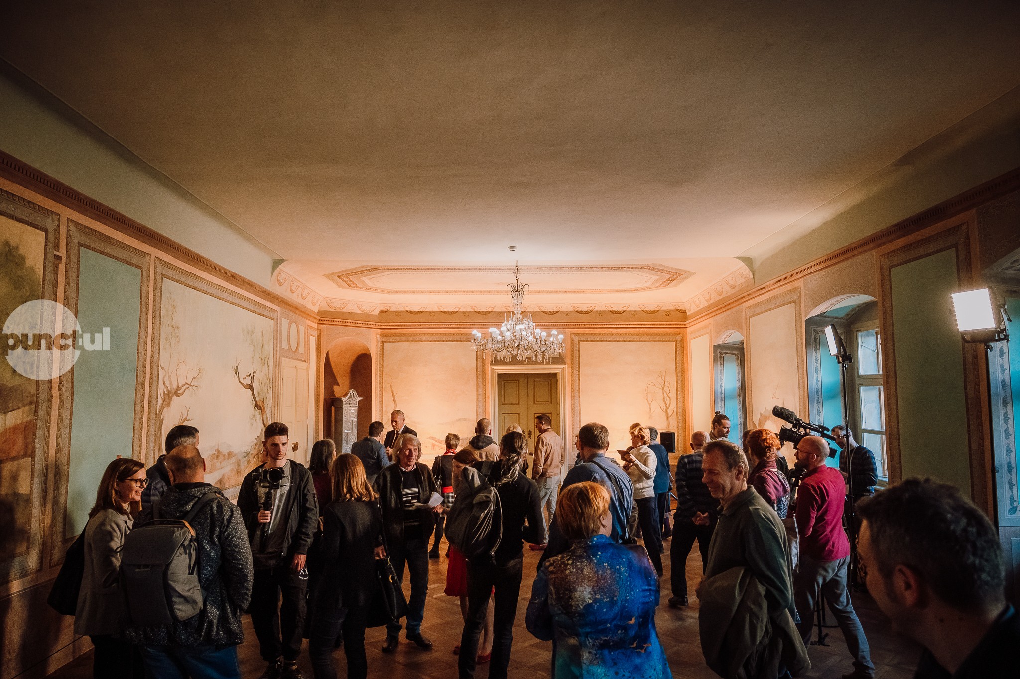 Sala cu fresce a Bibliotecii Teleki-Bolyai, readusă la viaţă după 8 ani de restaurare