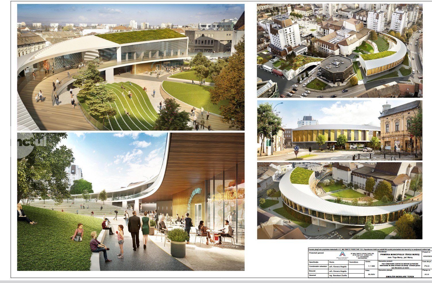 Plan Urbanistic pentru „Centru de Inovare & Parcaj subteran” în zona Teatrului Național