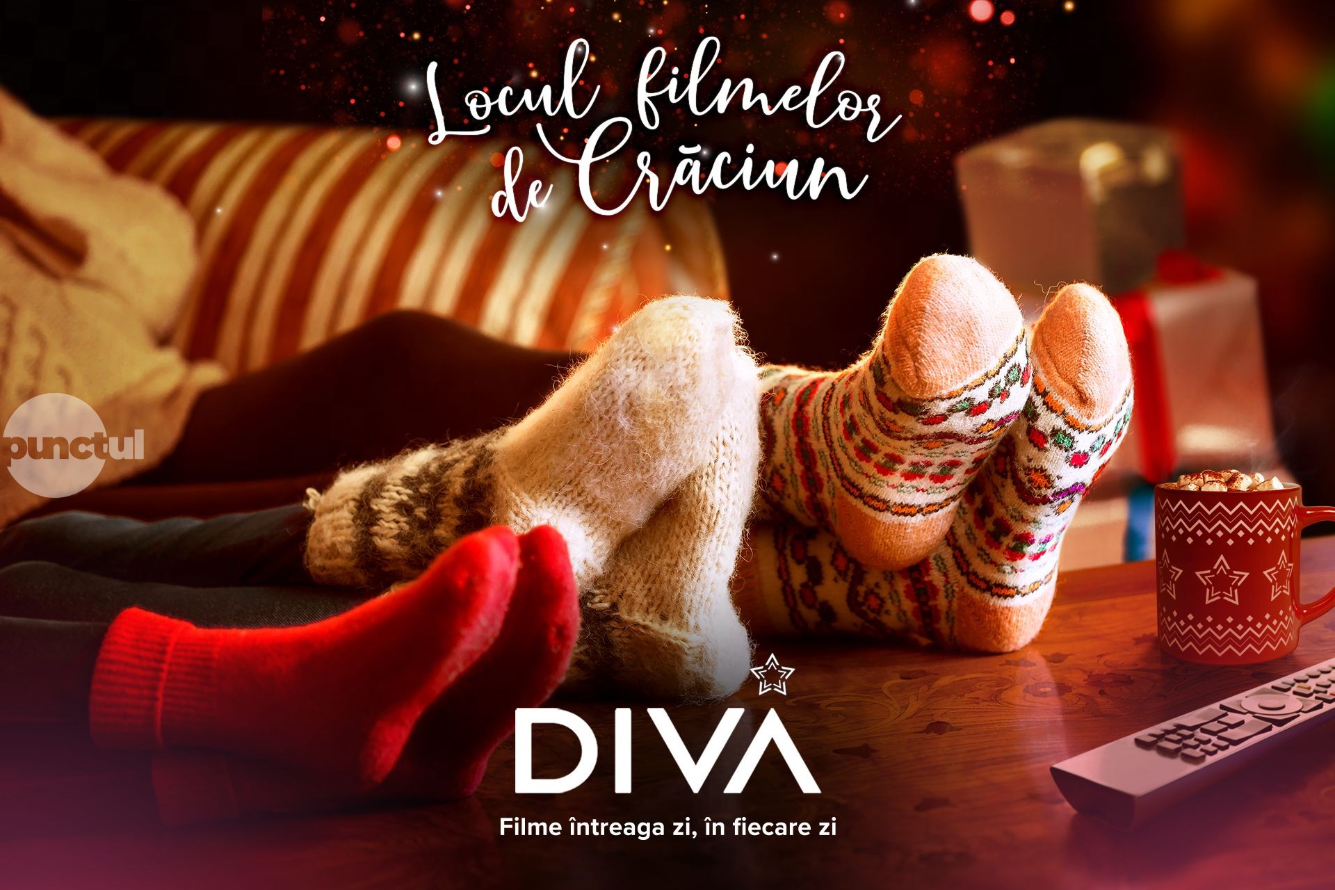 Maratonul filmelor de Crăciun începe în 13 octombrie la Diva
