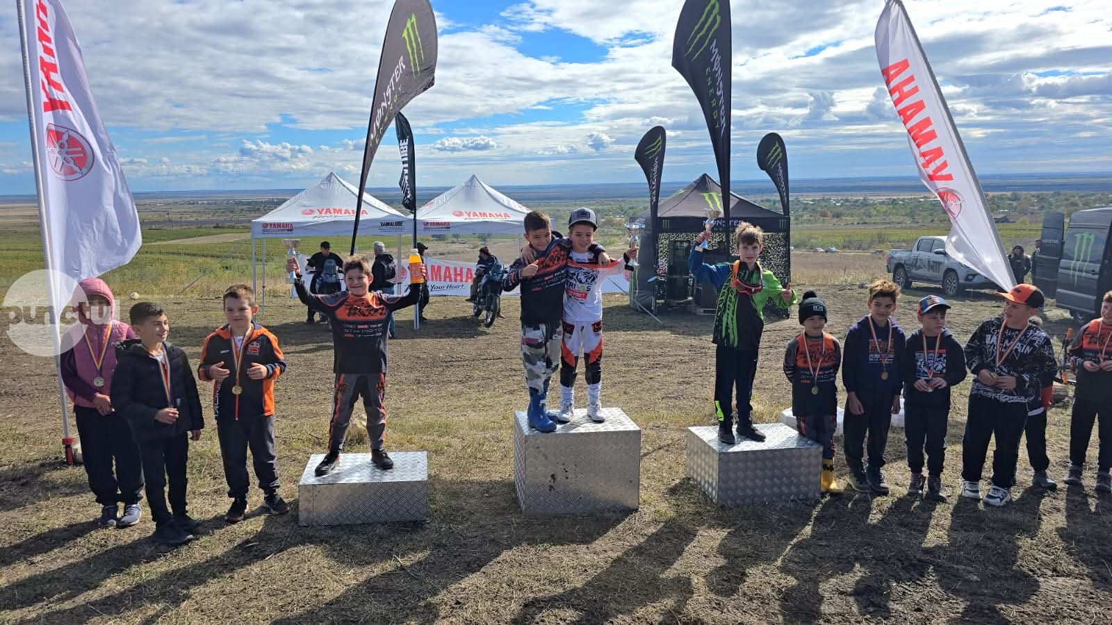 Rezultate excelente pentru Juvenes la etapa a VIII-a a Campionatului Național de Motocross!