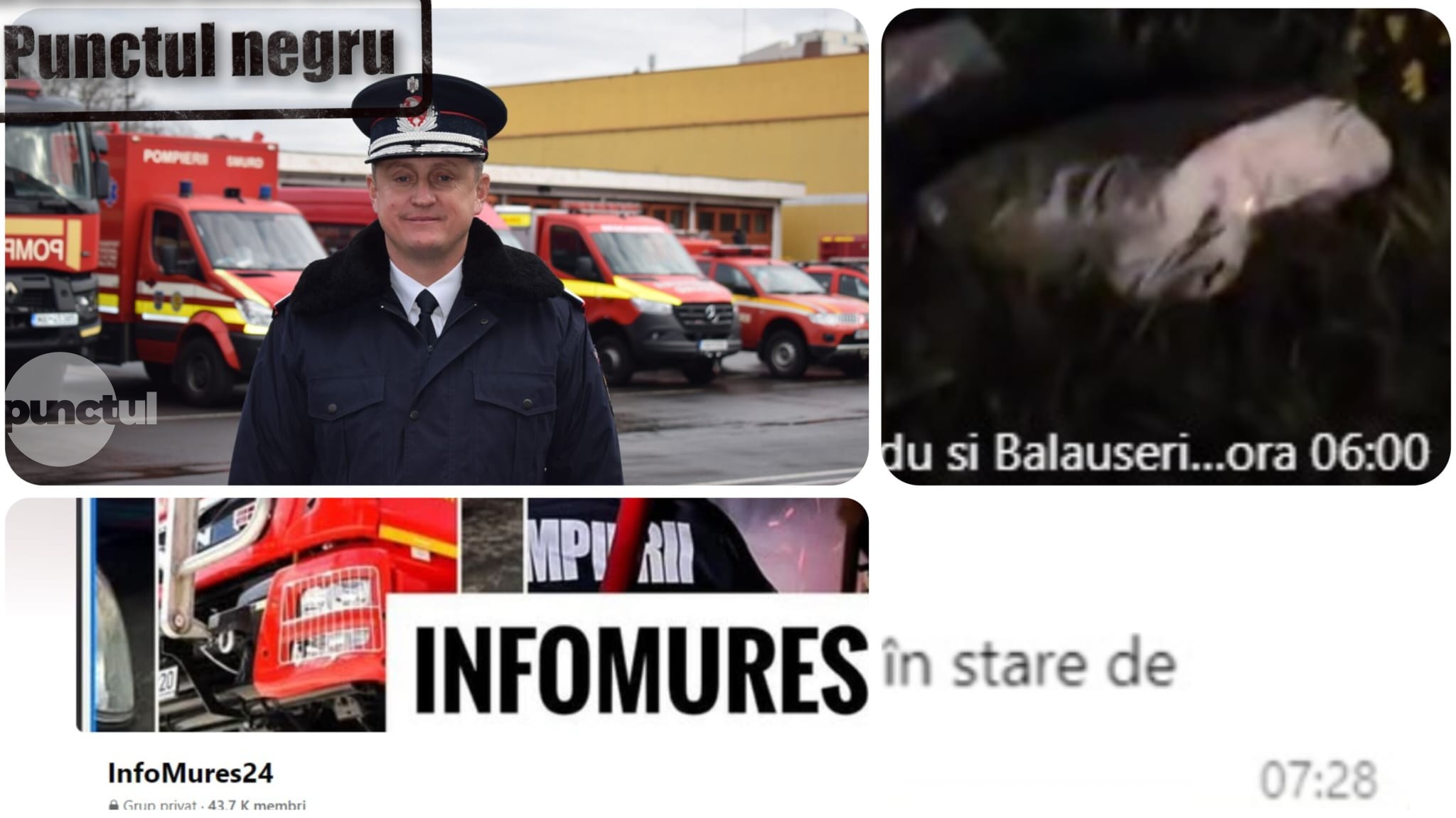 Punctul negru se acordă generalului de brigadă Handrea Călin-Ioan – comandantul ISU Horea Mureș