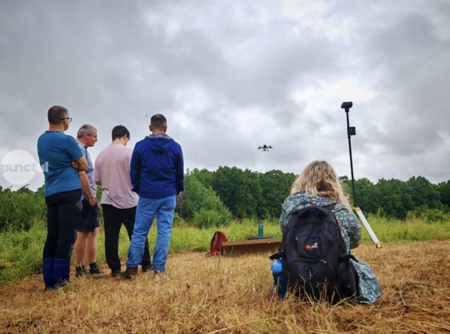 Proiect pentru monitorizarea evoluţiei biodiversităţii pajiştilor cu drone, dezvoltat de UTCluj şi ADEPT Transilvania