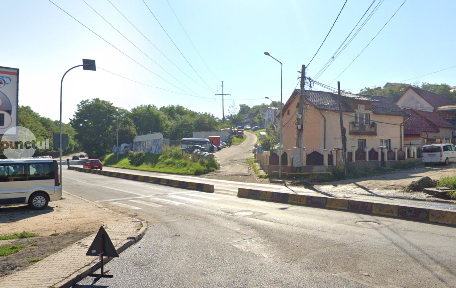 Trecerea de pietoni de pe Calea Sighișoarei din drept cu Valea Rece se mută