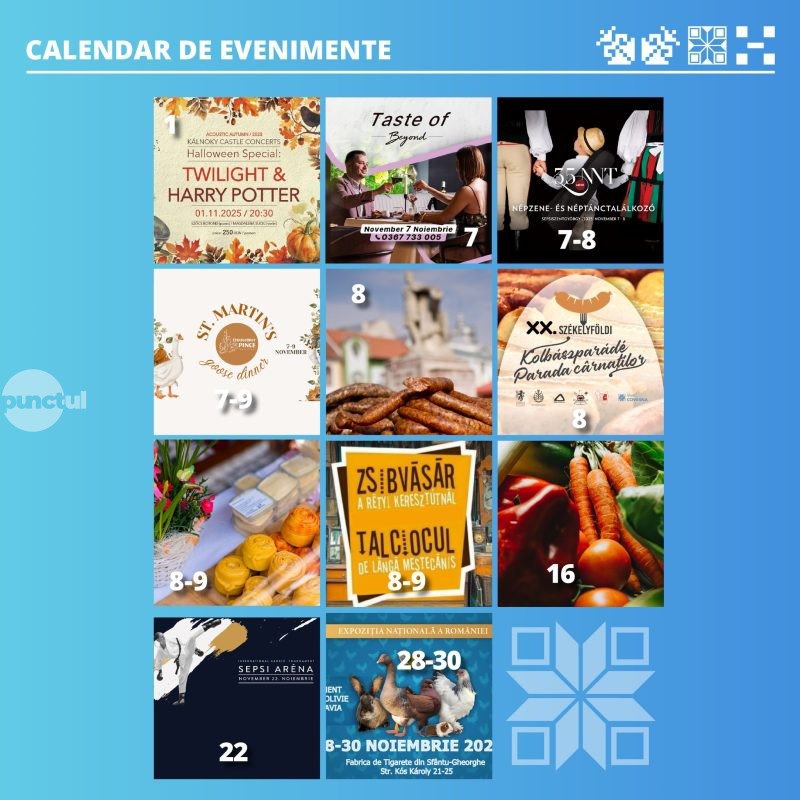 O lună plină de evenimente în Covasna