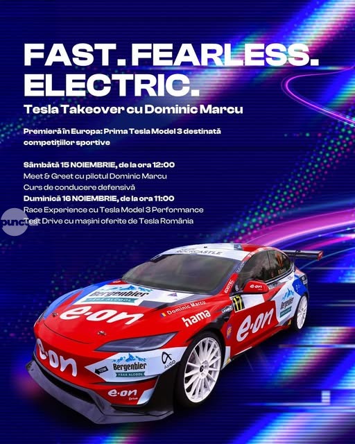 Urmează un weekend electrizant la Shopping City Târgu Mureș!