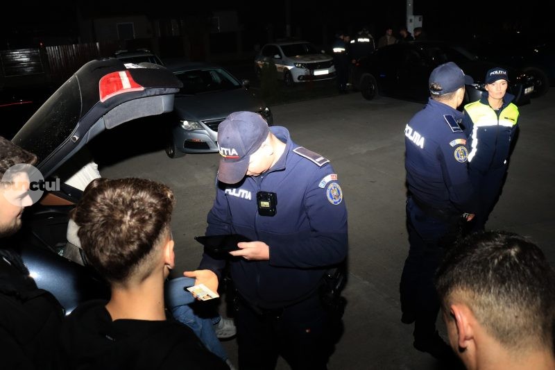 Razie în weekend la Reghin