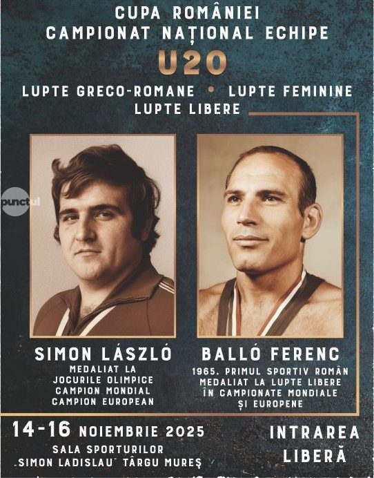 Cupa României și Campionatul Național pe Echipe U20 la lupte feminine la Târgu Mureș