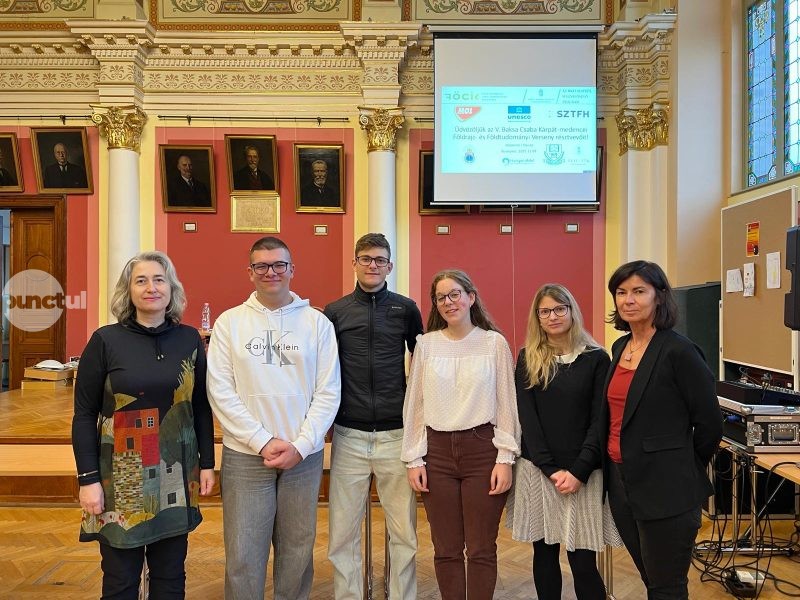 Elevi de la Colegiul Pedagogic M.Eminescu pe locul 5 la Concursul Internațional de Geografie din Budapesta