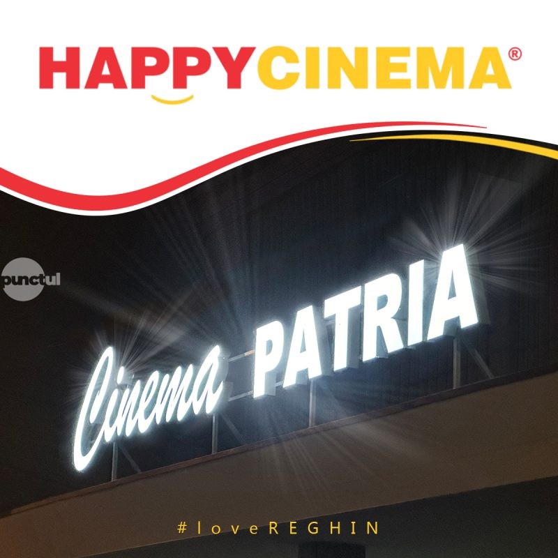 Happy Cinema va proiecta primul film la cinematograful din Reghin în decembrie