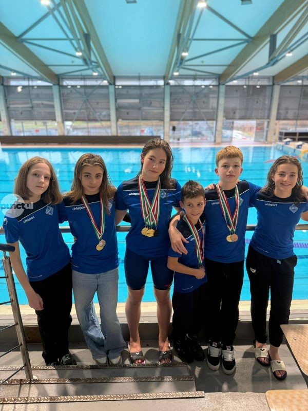 Medalii pentru înotătorii de la CSS Târgu Mureș în Ungaria