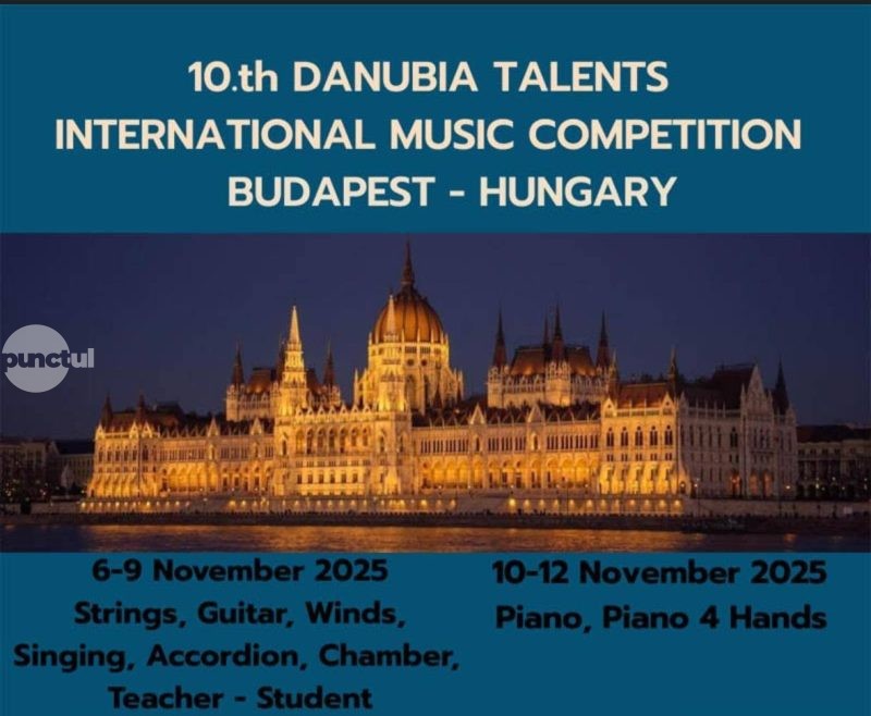 Pianiștii de la Colegiului Național de Artă din Târgu Mureș au strălucit la Budapesta