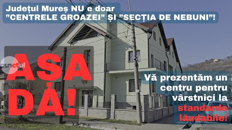 De ce e județul Mureș victimă a linșajului public când e vorba de serviciile sociale? Azi vă demonstrăm că există exemple pozitive! Filadelfia!