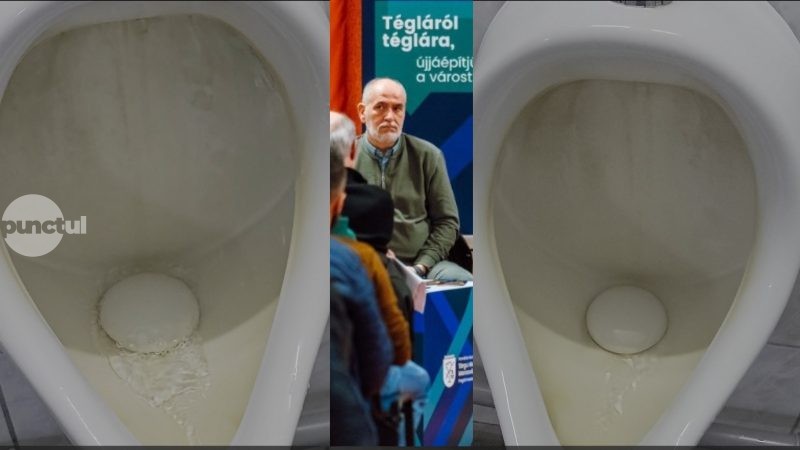 Dacă gradul de civilizație se vede la budă, noi la Târgu Mureș suntem niște barbari! (Video)