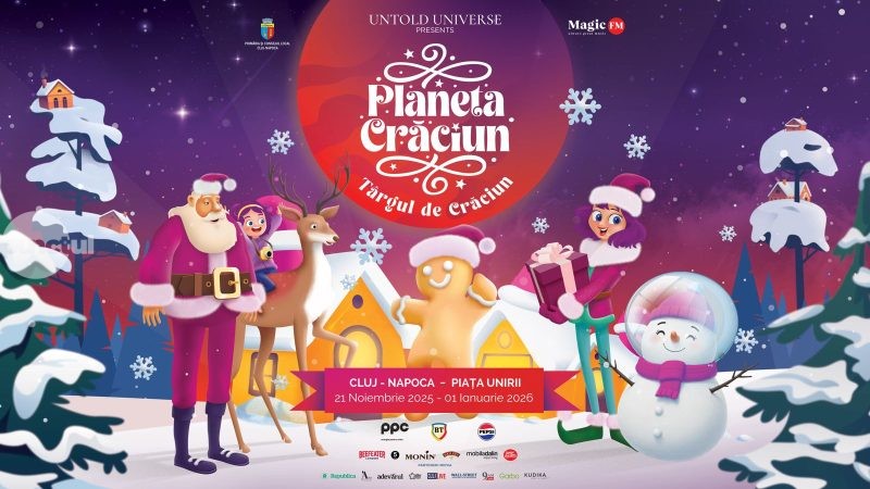 Bosquito deschide azi Târgul de Crăciun de la Cluj