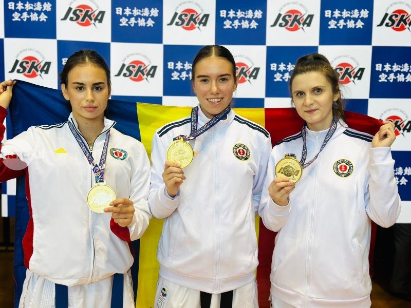 12 medalii pentru sportivii CSU Târgu Mureș la Campionatul Mondial de Karate Shotokan JSKA din Japonia