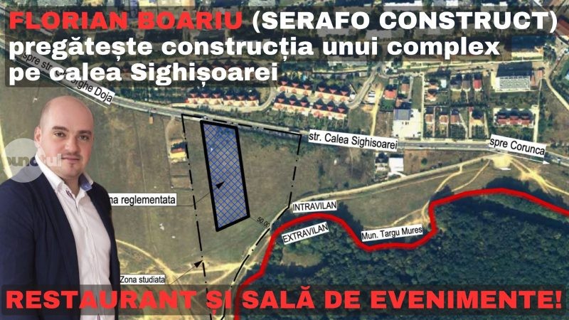 Sală de evenimente de 500 de persoane și restaurant în vecinătatea cartierului Belvedere