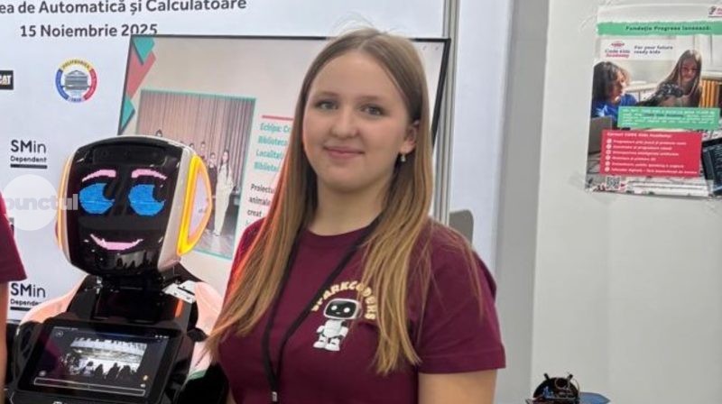 Elevă de la „Liviu Rebreanu”, dublă premiată la competiții naționale de robotică și știință