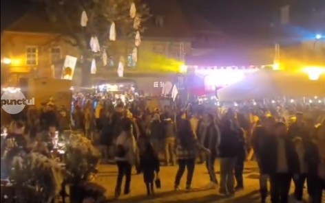 (Video) Halloween în Cetatea Sighișoara