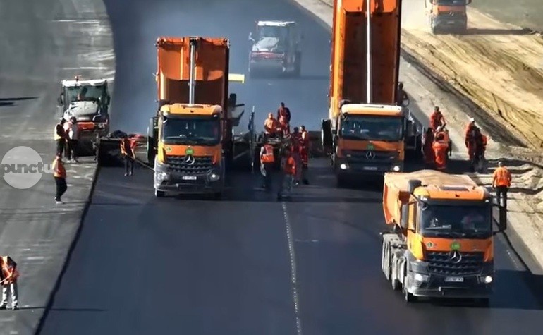 Umbrărescu începe cel mai dificil tronson al Autostrăzii Unirii